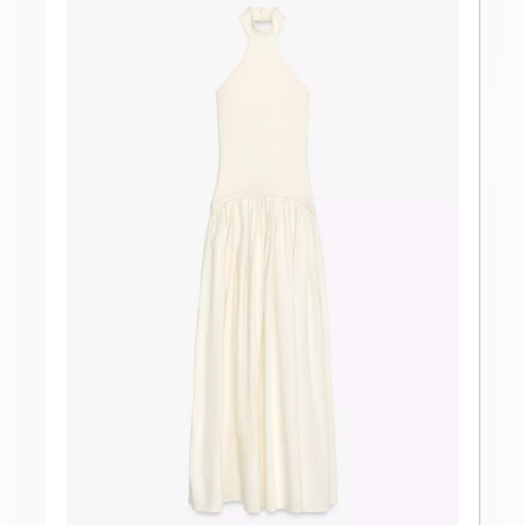 Zara Combination Halter Dress - Picture 5 of 7